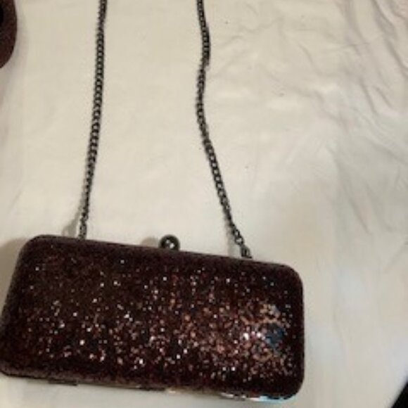 White House Black Market Ella Rosey Sequin Clutch Bag - Picture 3 of 5